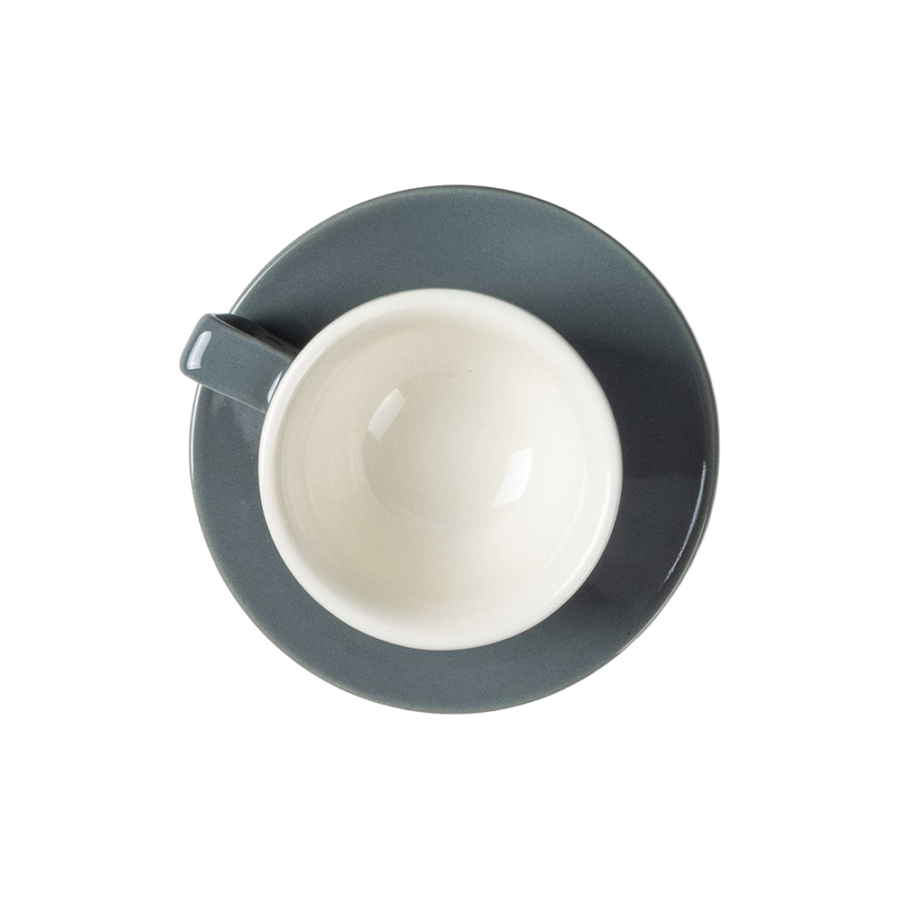 Espresso Gear - Espresso cup with saucer Peakabrew grey 90 ml
