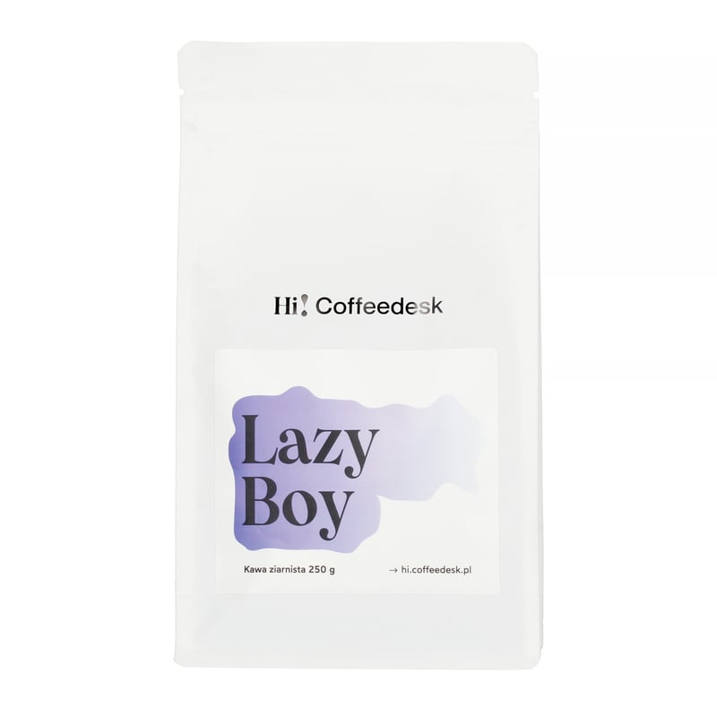 Hi! Coffeedesk - Lazy Boy Decaf Kawa bezkofeinowa Omniroast 250g