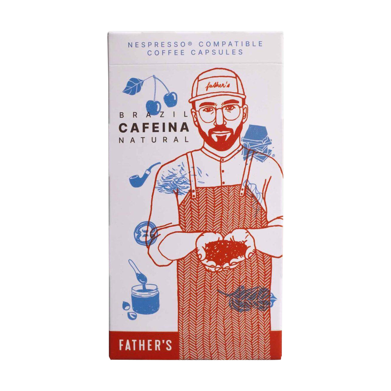 Father's Coffee - Brazylia Cafeina Natural - 10 kapsułek