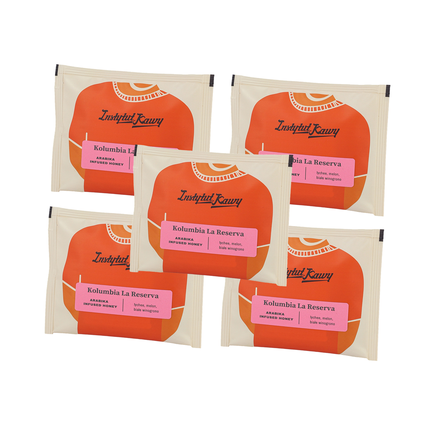 Instytut Kawy - kawa w saszetkach Kolumbia La Reserva Filter - 5x1 saszetka 12 g