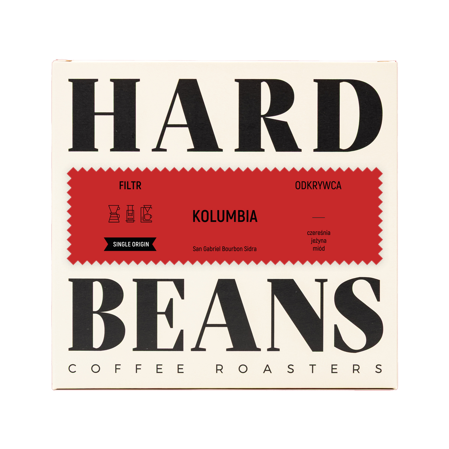 Hard Beans - Colombia San Gabriel Bourbon Sidra Filter 250 g