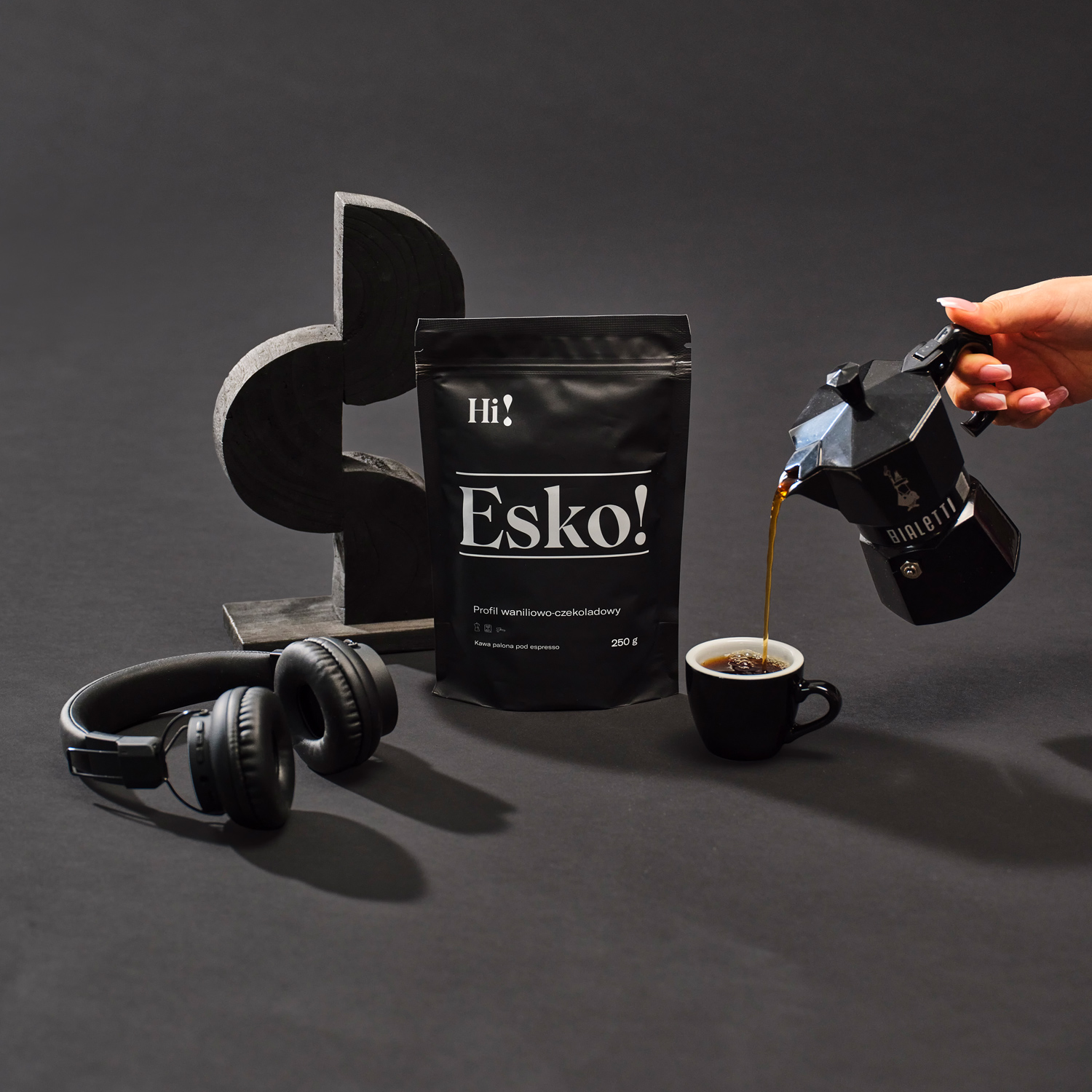 Hi! Coffeedesk - kawa ziarnista Esko Espresso 250 g