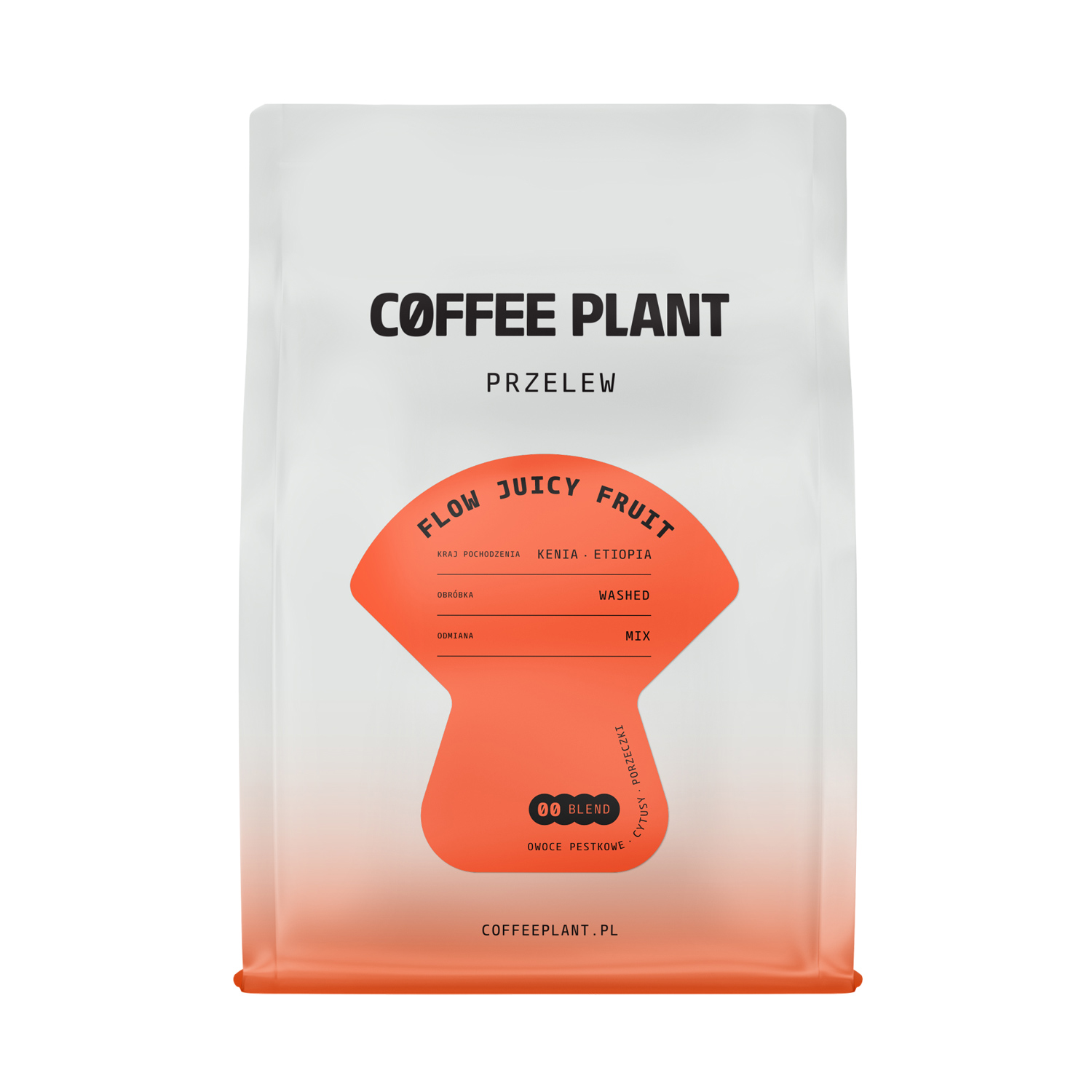 COFFEE PLANT - kawa ziarnista FLOW Juicy Fruit Filter 250 g