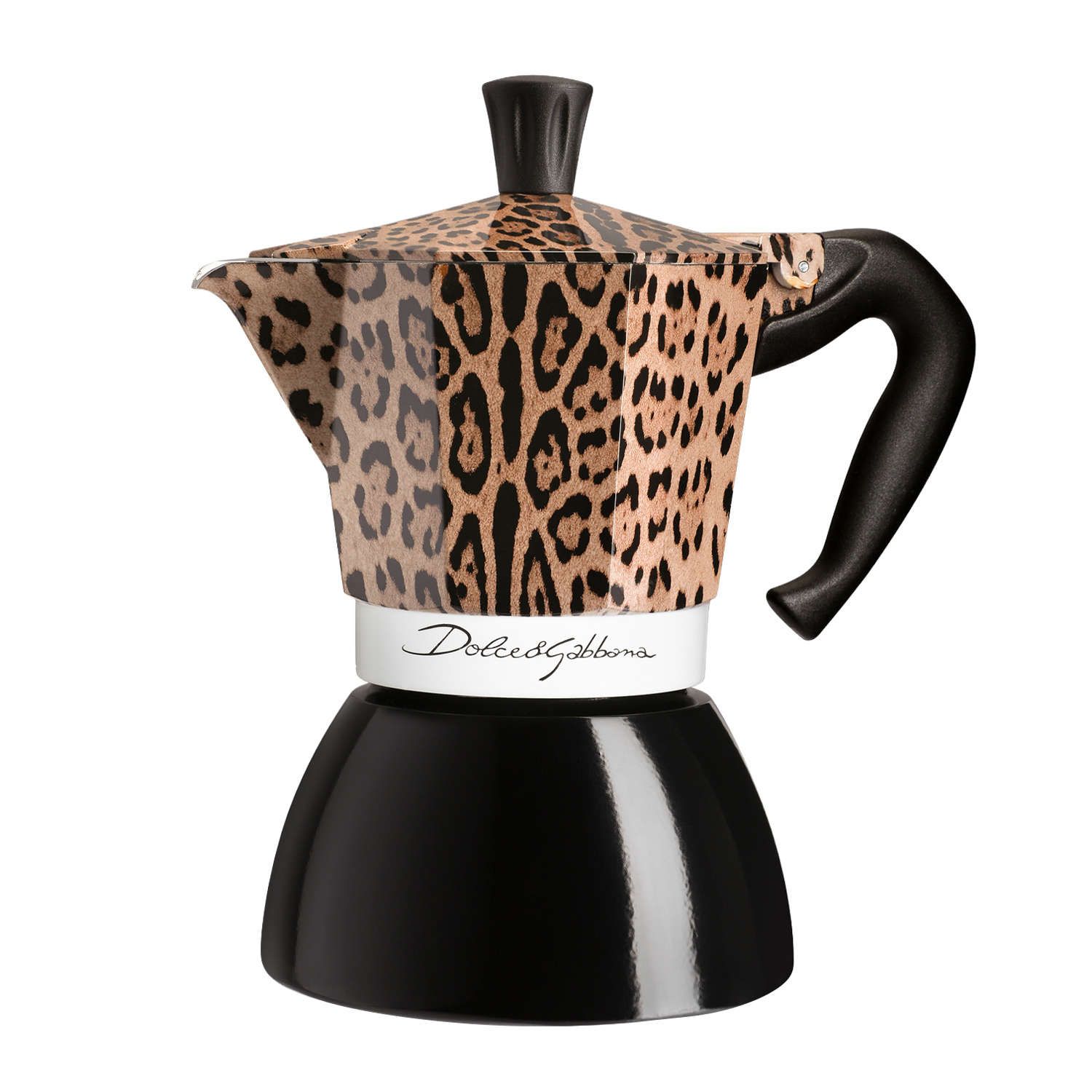 Bialetti Dolce & Gabbana - kawiarka Moka Induction Leopardo 6tz