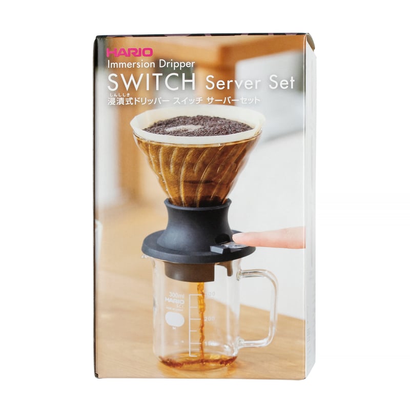 Hario Immersion Switch Coffee Dripper Server Set