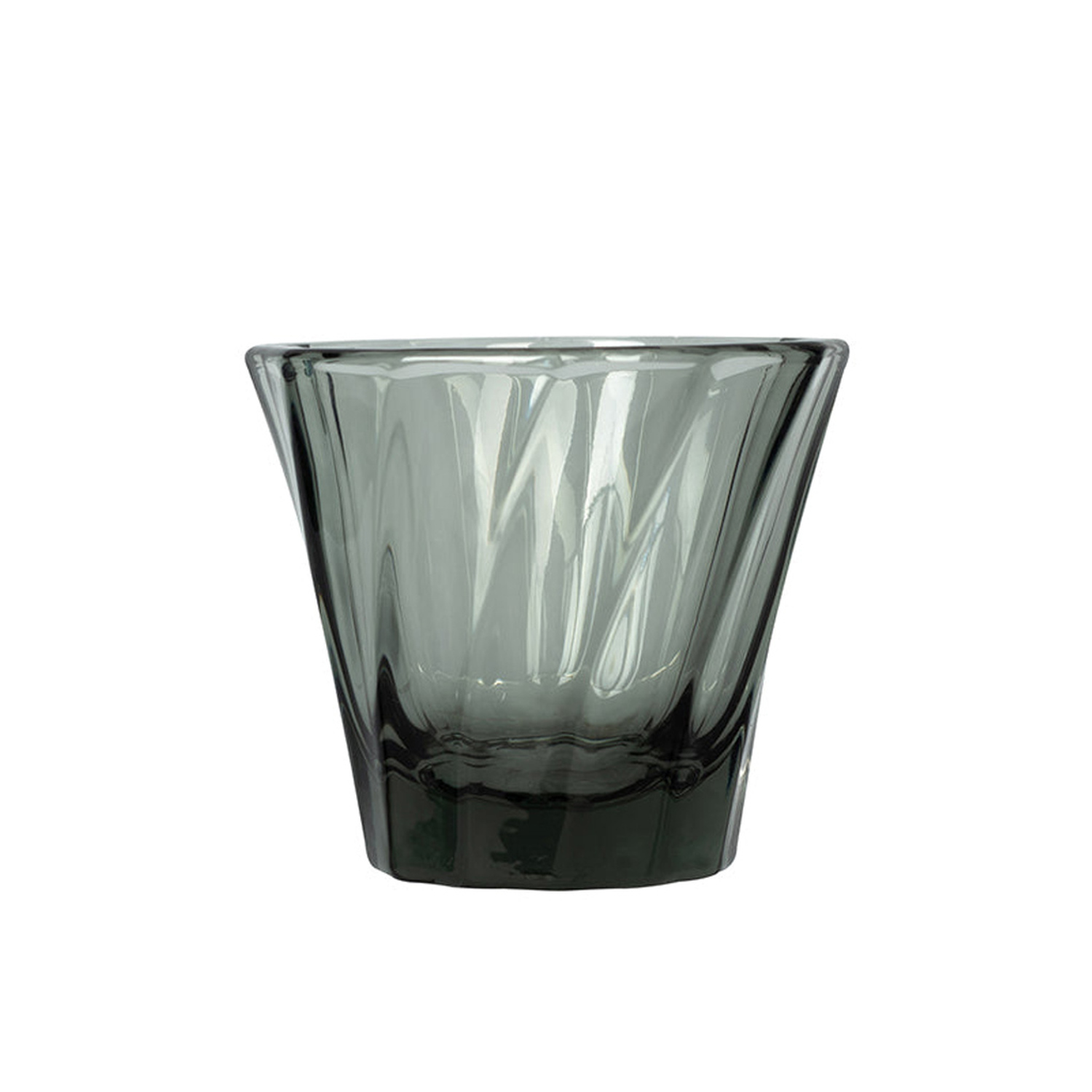Loveramics - Twisted Espresso Glass - Szklanka do Espresso 70ml - Black