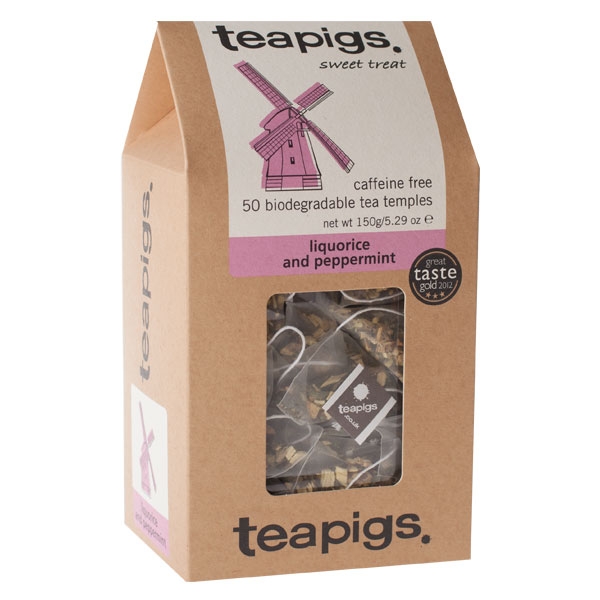 teapigs Liquorice & Peppermint - 50 Tea Bags