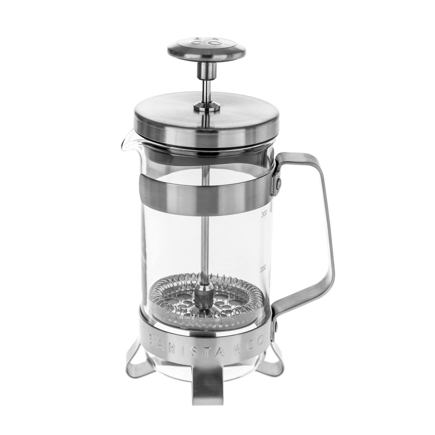 Barista & Co - 3 Cup Plunge Pot Electric Steel - French Press