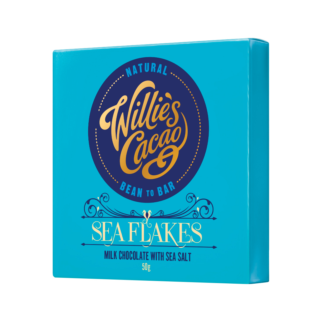 Willie's Cacao - Czekolada z solą morską - Sea Flake 50g