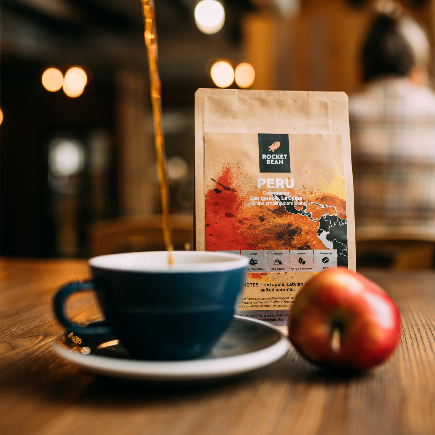 Rocket Bean - kawa ziarnista Peru La Coipa Washed Filter 200 g