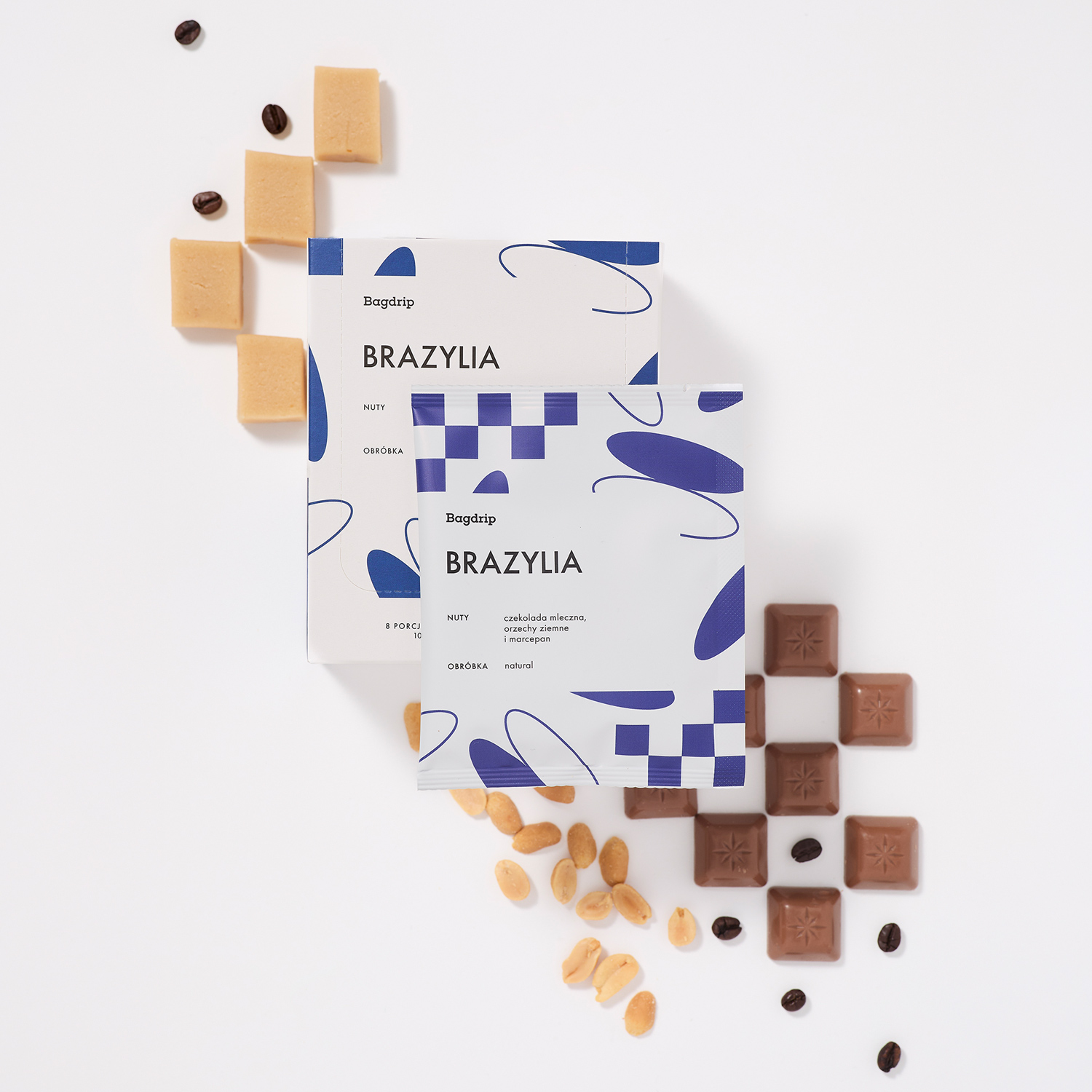Bagdrip - kawa w saszetkach Brazylia Box - 8 saszetek 11 g