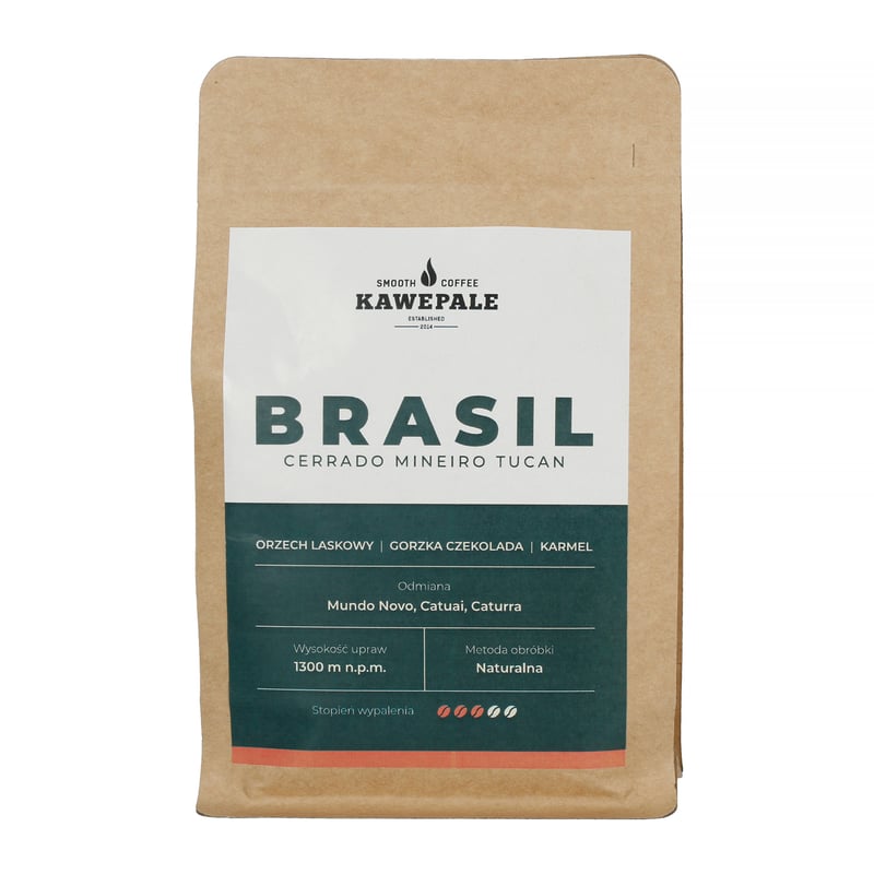 KawePale - Brazylia Cerrado Mineiro Tucan Espresso 250g