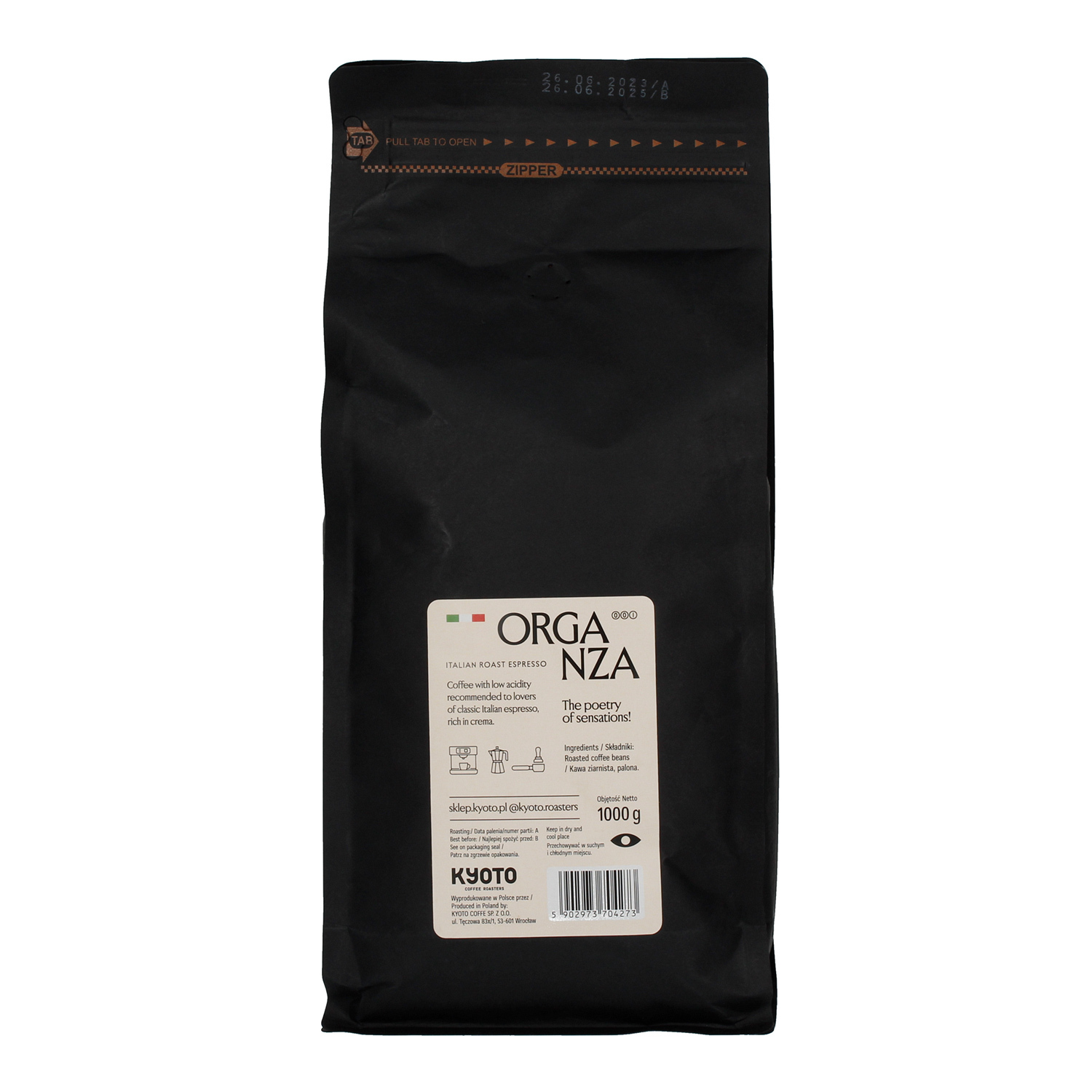 KYOTO - Organza Espresso Blend 1kg