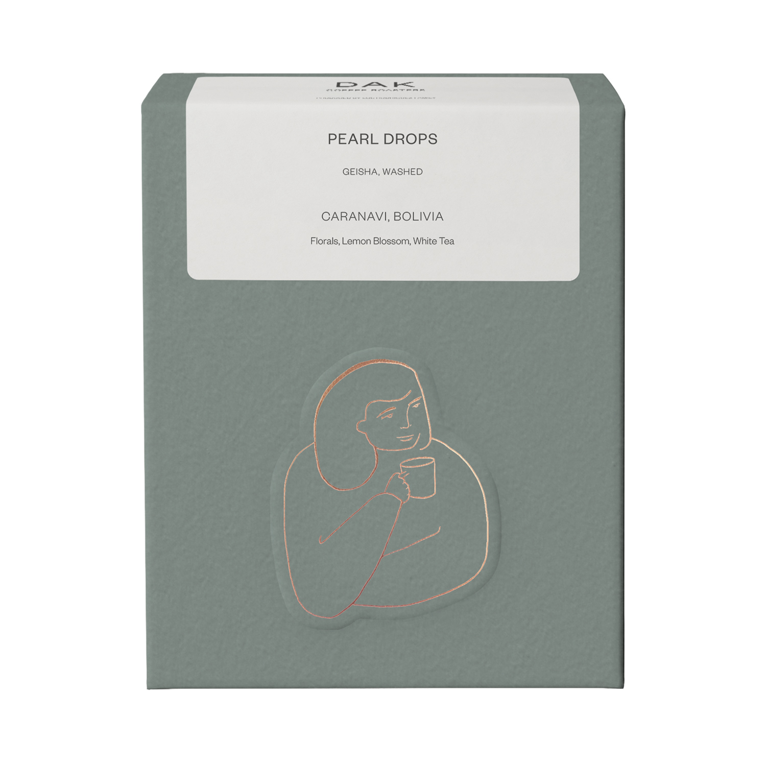 DAK Coffee Roasters - kawa ziarnista Boliwia Pearl Drops Geisha Washed Filter 125 g