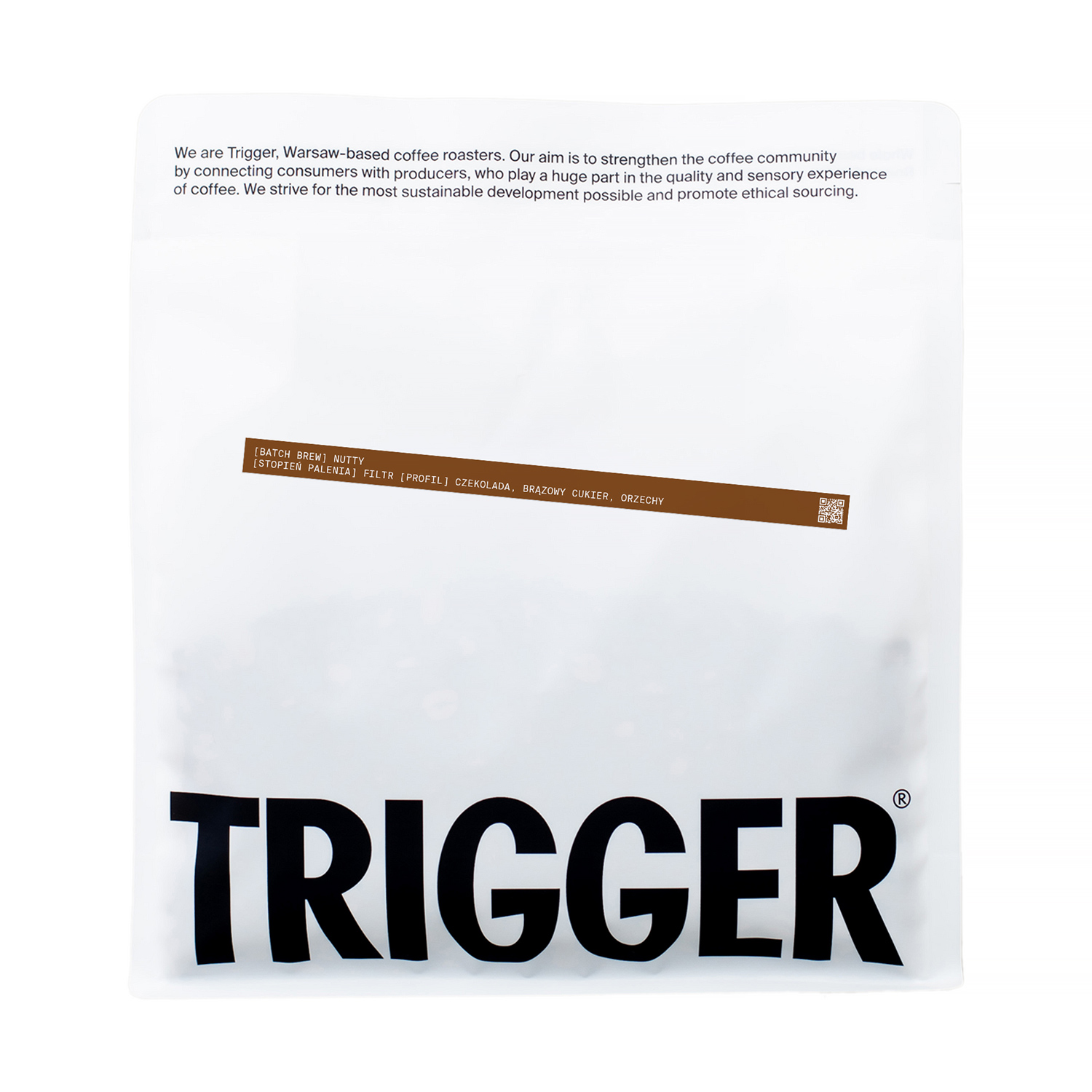 Trigger - kawa ziarnista Nutty Batch Filter 1 kg