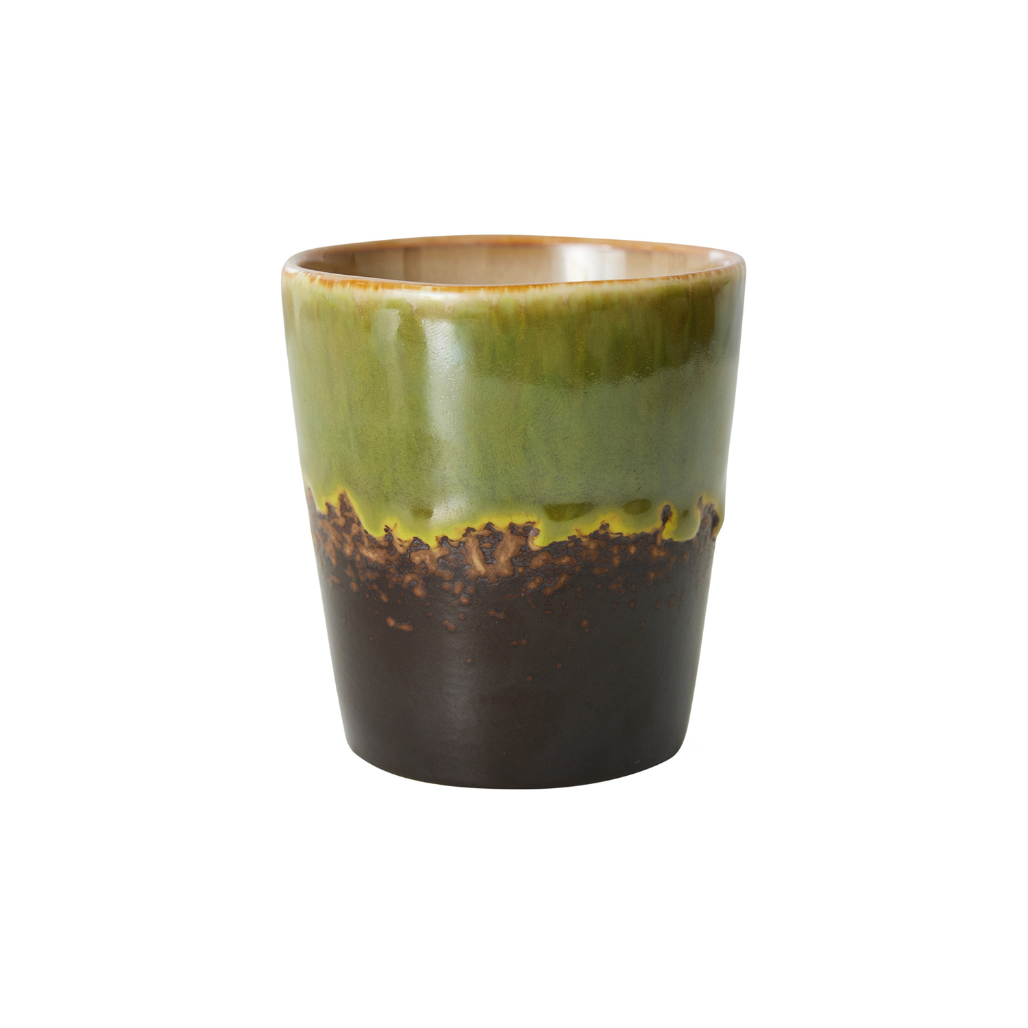 HKliving - 70s Ceramic Mug Algae 230ml