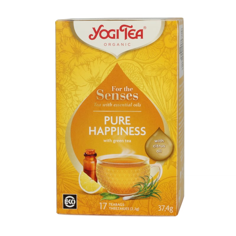 Yogi Tee Organic Happiness Tea, 17 Bags