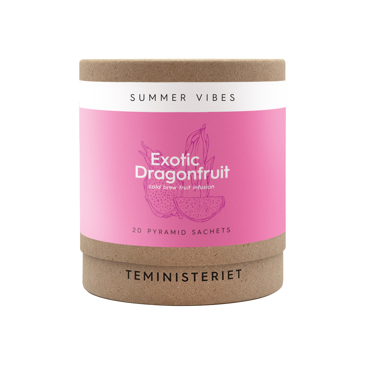 Teministeriet - herbata owocowa Summer Vibes Exotic Dragonfruit - 20 saszetek