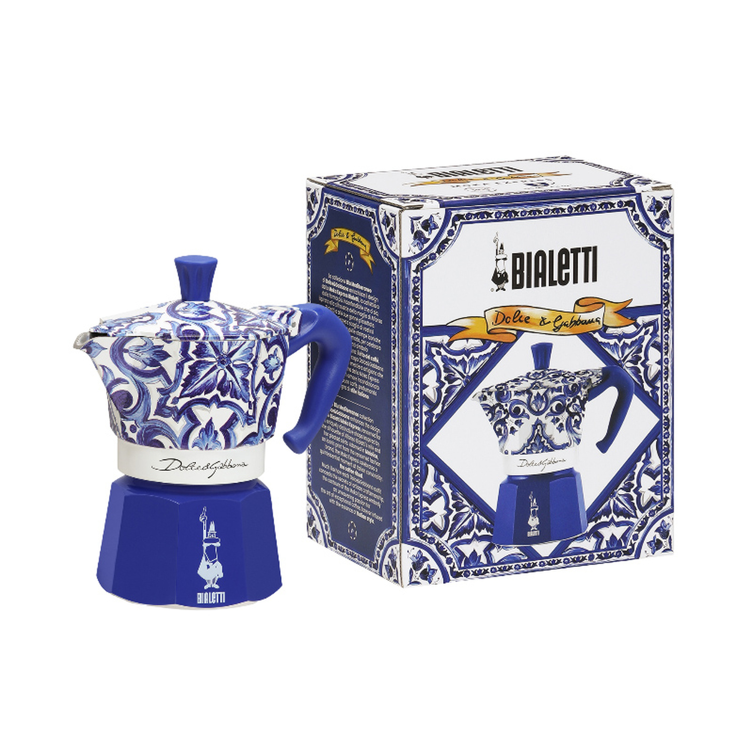 Bialetti Dolce & Gabbana - Moka Express Mediterranean Blue 3tz