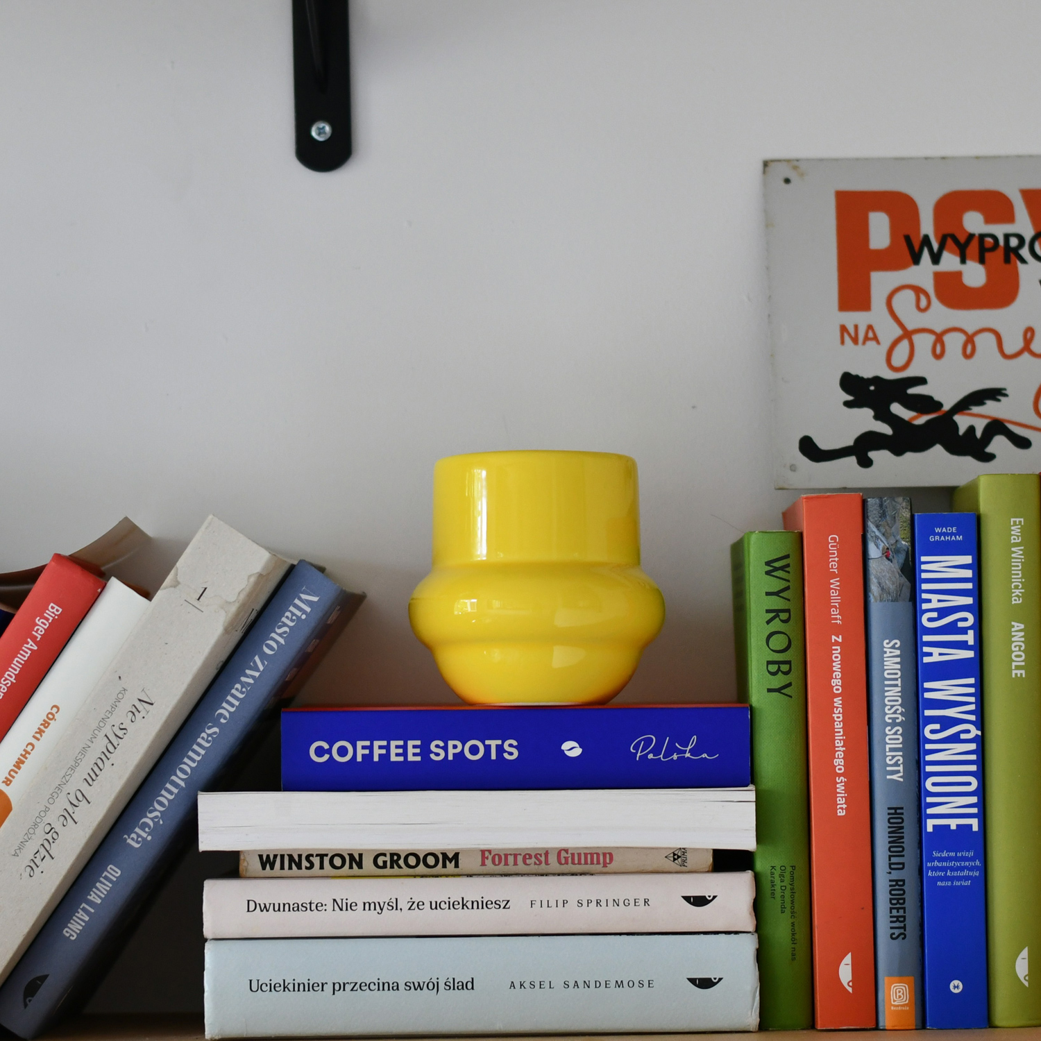 NOT.BAD - kubek ceramiczny BAD IDEA wypukły żółty 350 ml