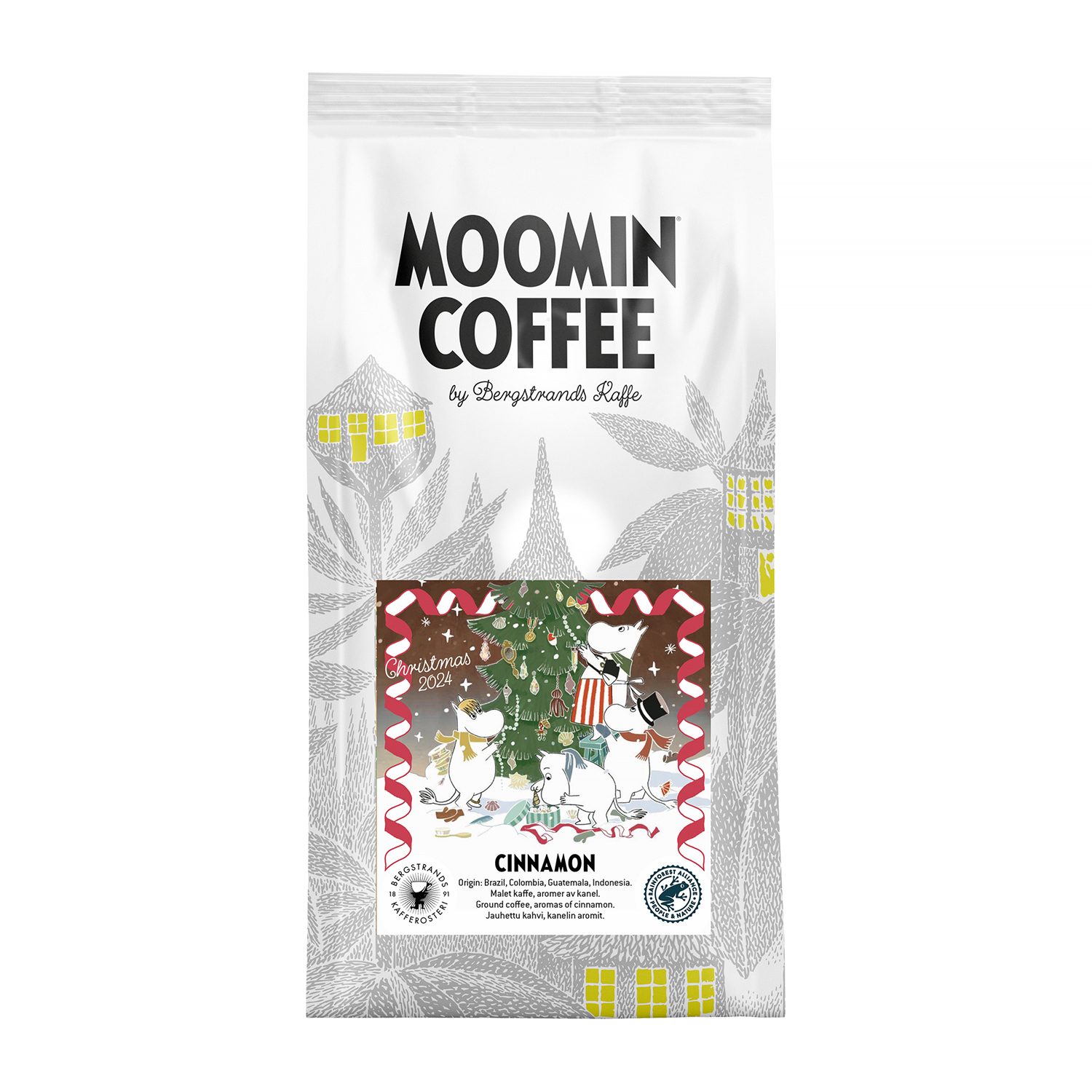 Bergstrands Kafferosteri - Moomin Coffee - Cinnamon Christmas Edition 2024 - 250g