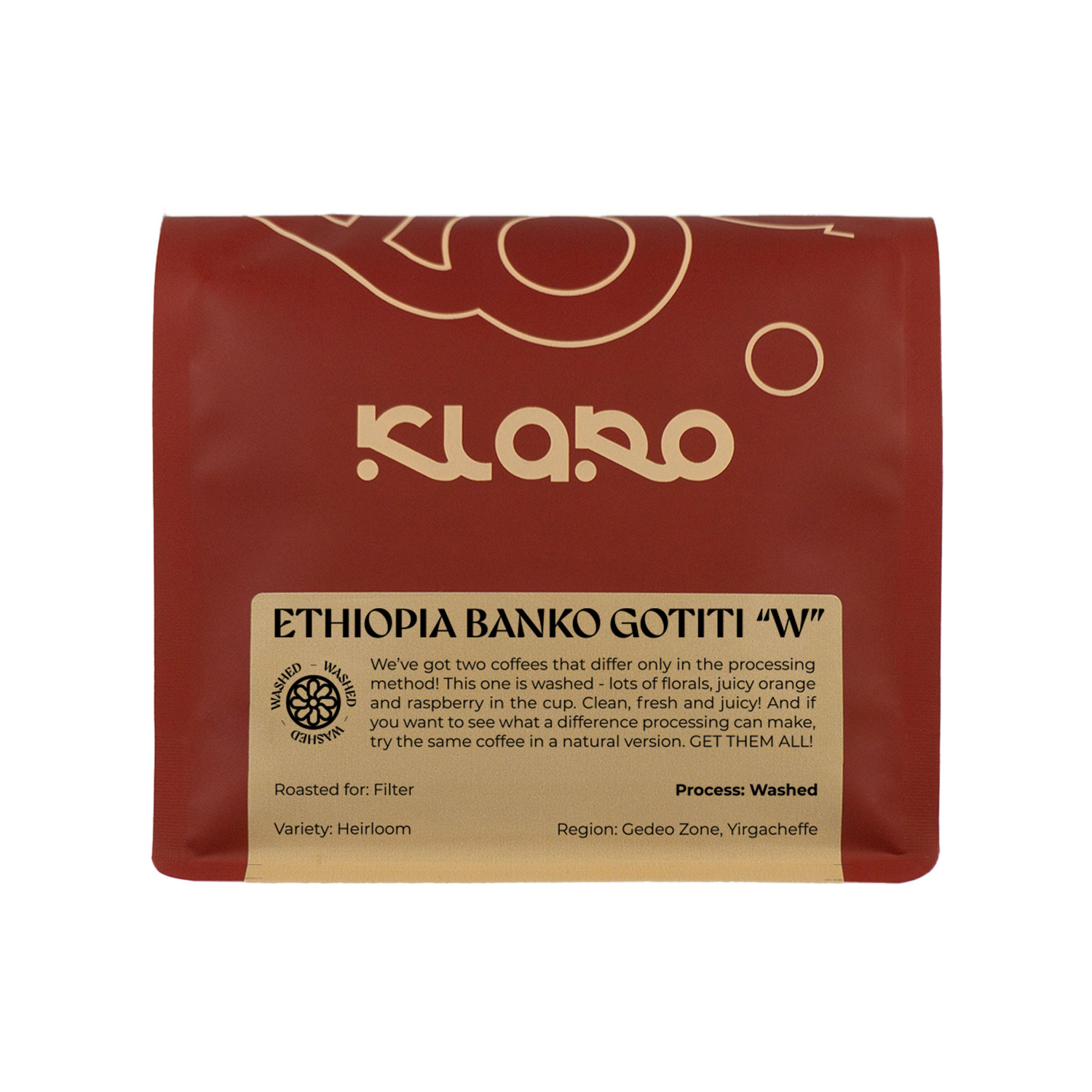 Klaro - Ethiopia Banko Gotiti Washed Filter 250 g