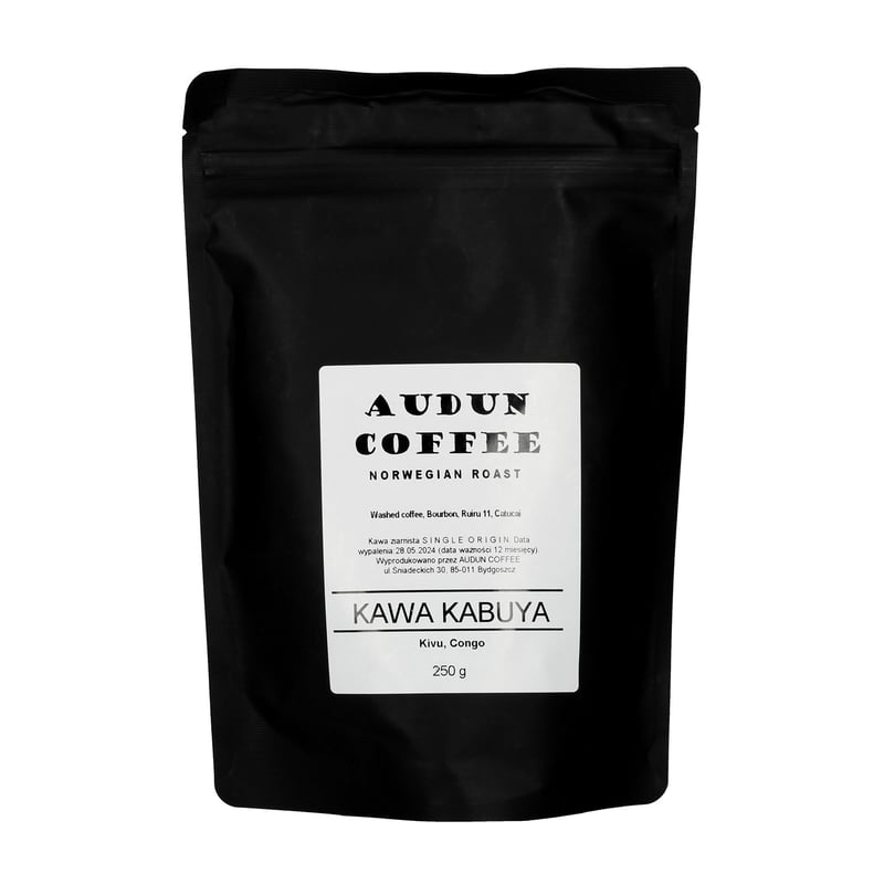 Audun Coffee - Kongo Kabuya Washed Filter 250g (outlet)