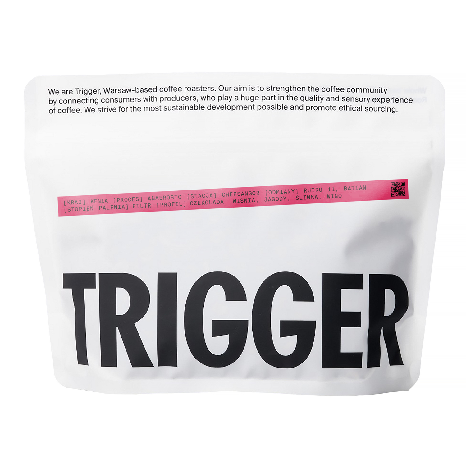 Trigger -  Kenia Chepsangor Anaerobic Filter - kawa ziarnista 250 g