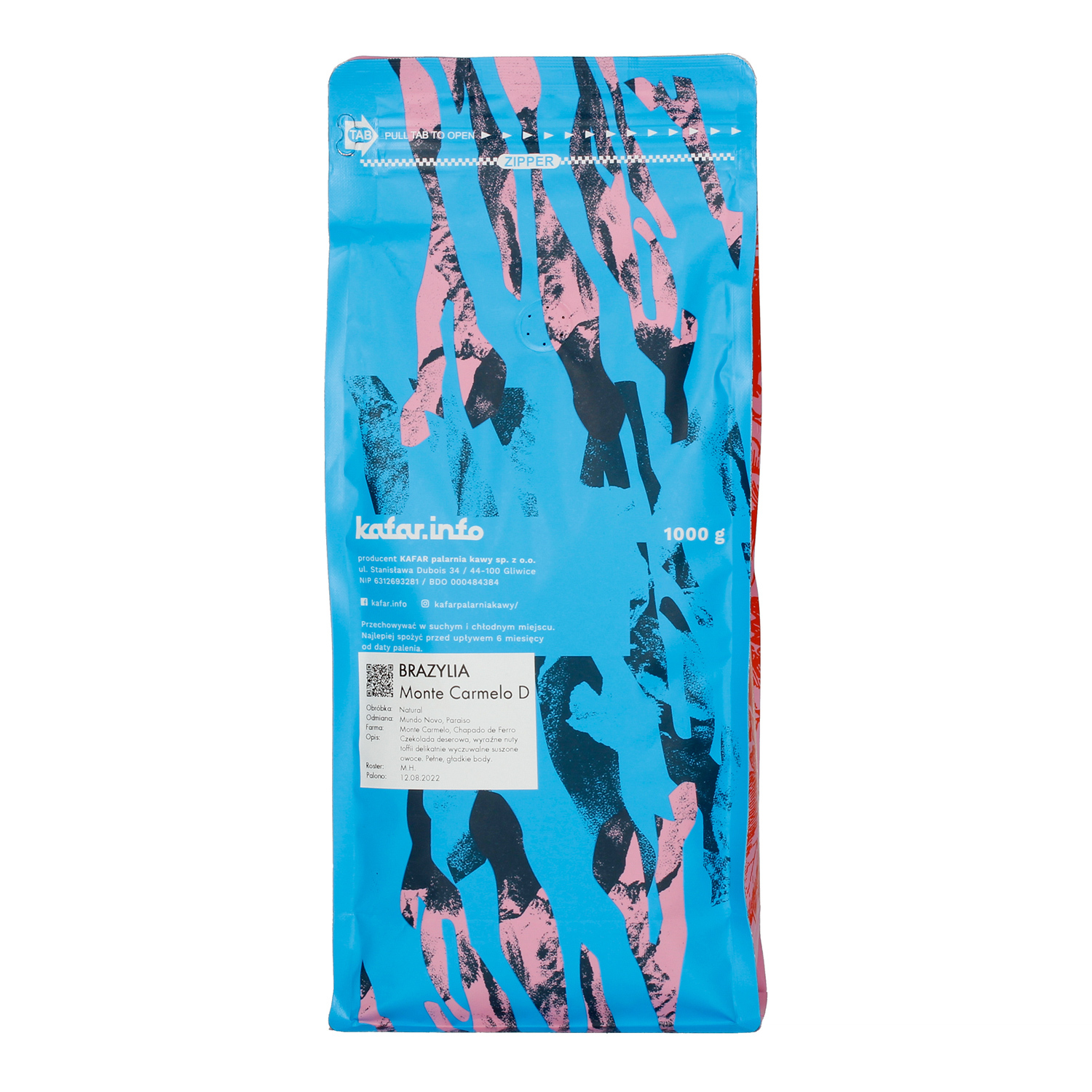 Kafar - Brazil Monte Carmelo Natural Espresso 1kg