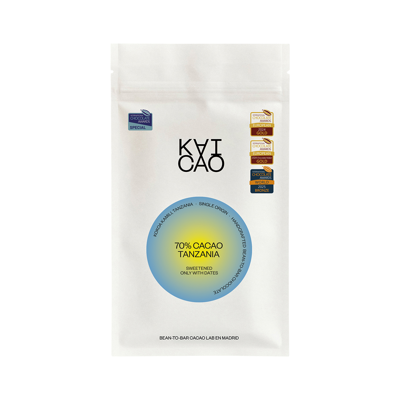 KAICAO - Czekolada 75% Kokoa Kamili Tanzania 70 g
