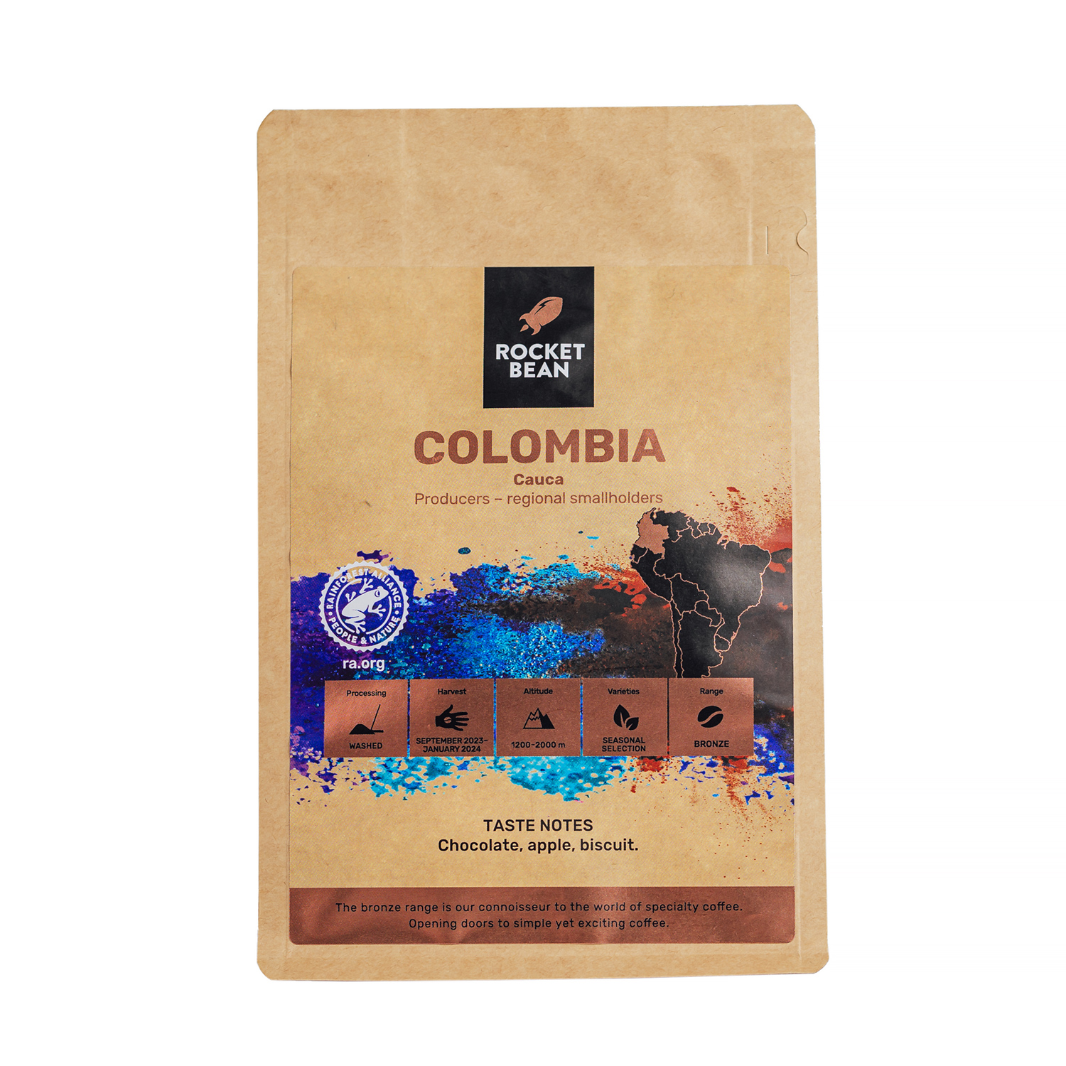 Rocket Bean - Colombia Cauca Popayan Washed Filter 200 g