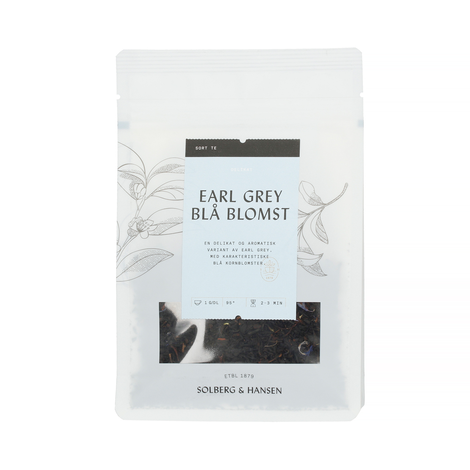 Solberg & Hansen - Tea leaves - Blue Flower Earl Grey