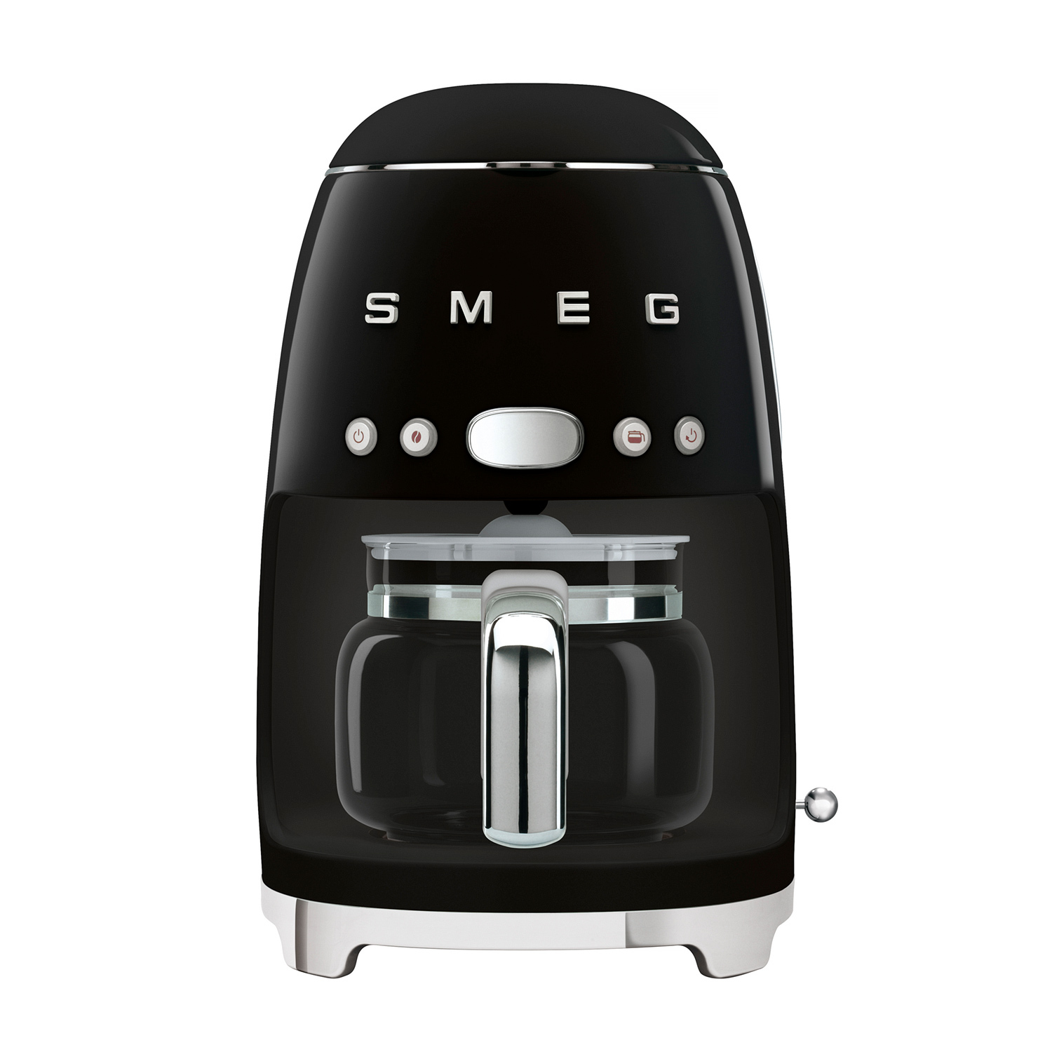 Smeg - DCF02BLEU Czarny - Ekspres przelewowy