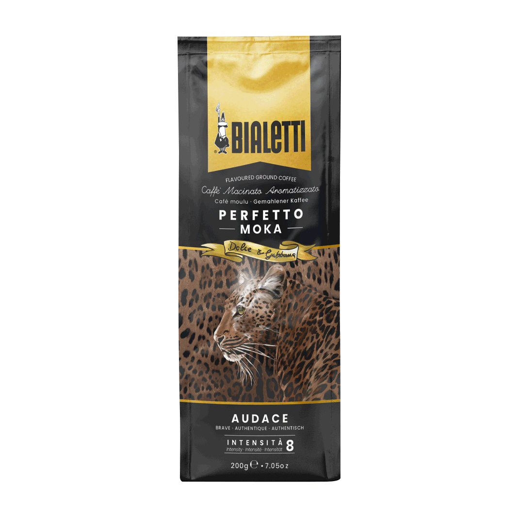 Bialetti Dolce & Gabbana - kawa mielona Perfetto Moka Audace Leopardo 200 g