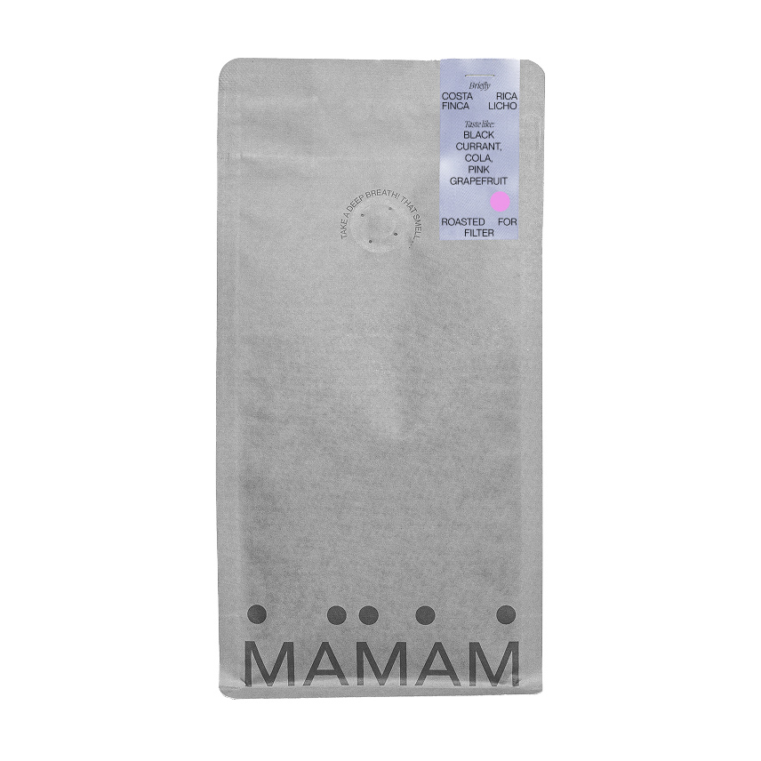 MAMAM – Costa Rica Finca Licho Honey Filter 250 g