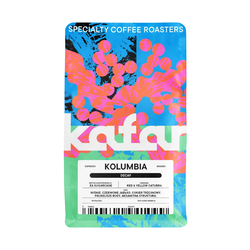 Kafar - Colombia Tolima Decaf Washed Espresso 250g