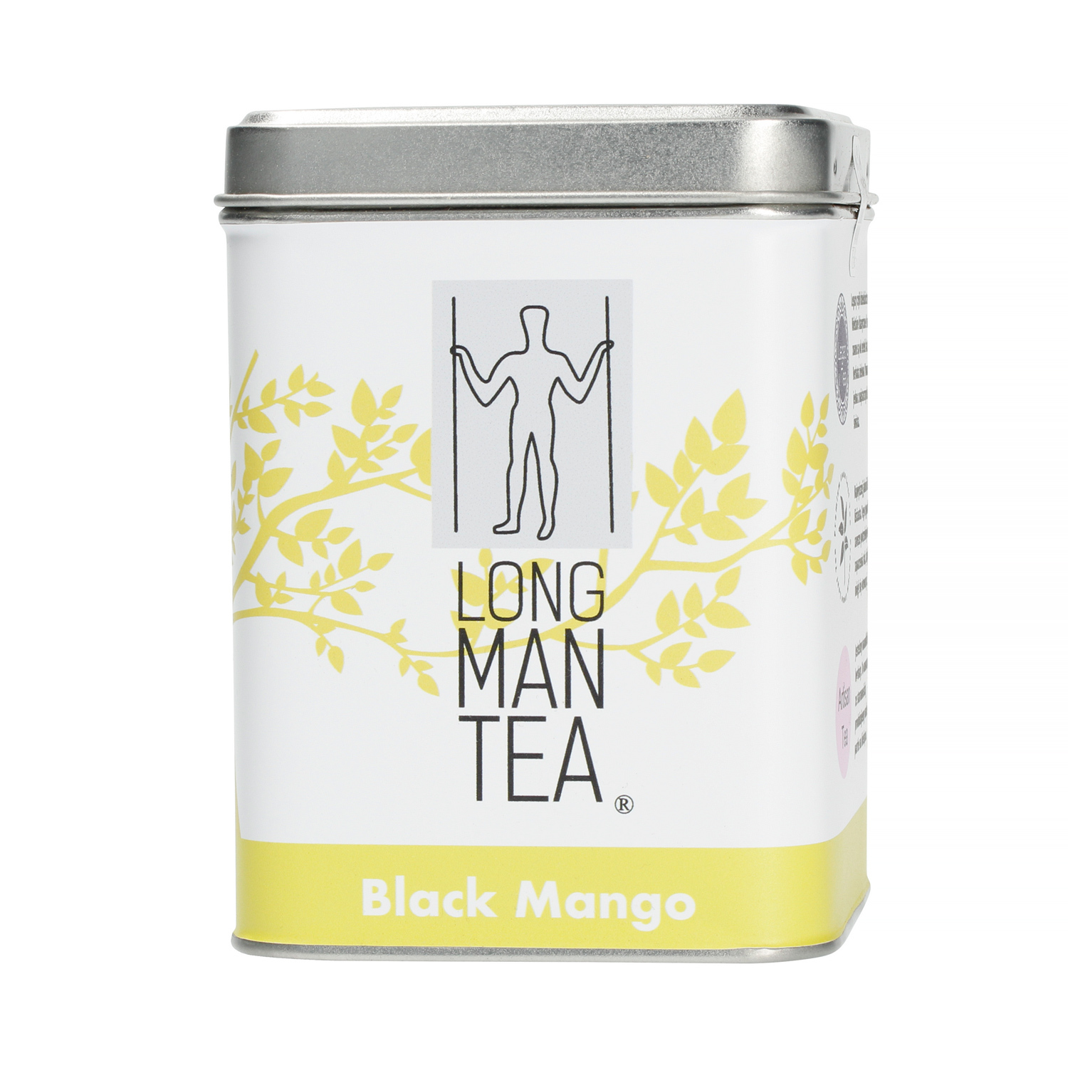 Long Man Tea - Black Mango - Herbata sypana - Puszka 120g