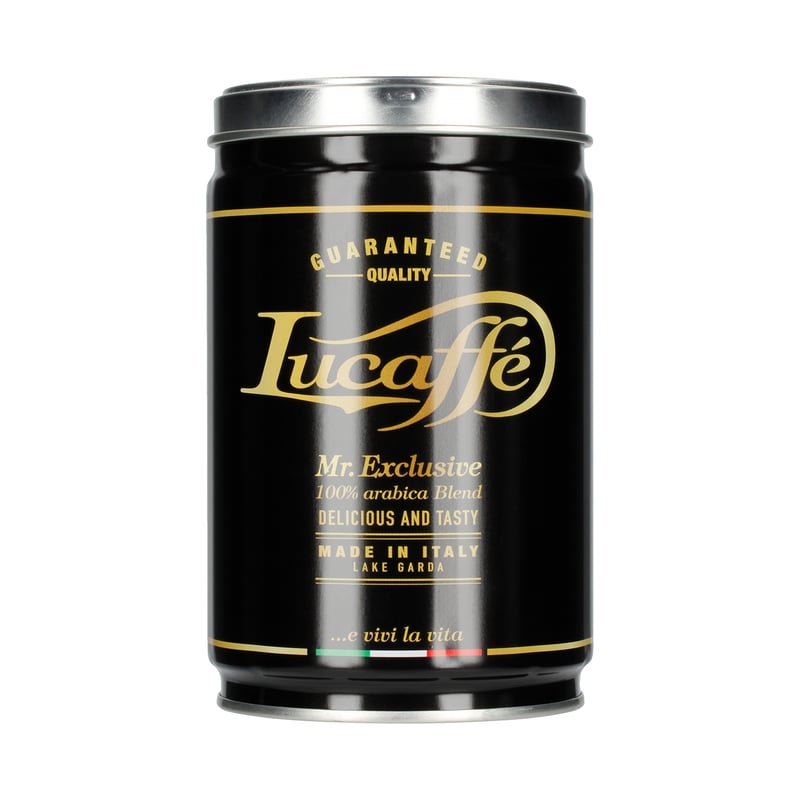 Lucaffe - Mister Exclusive - coffee beans tin