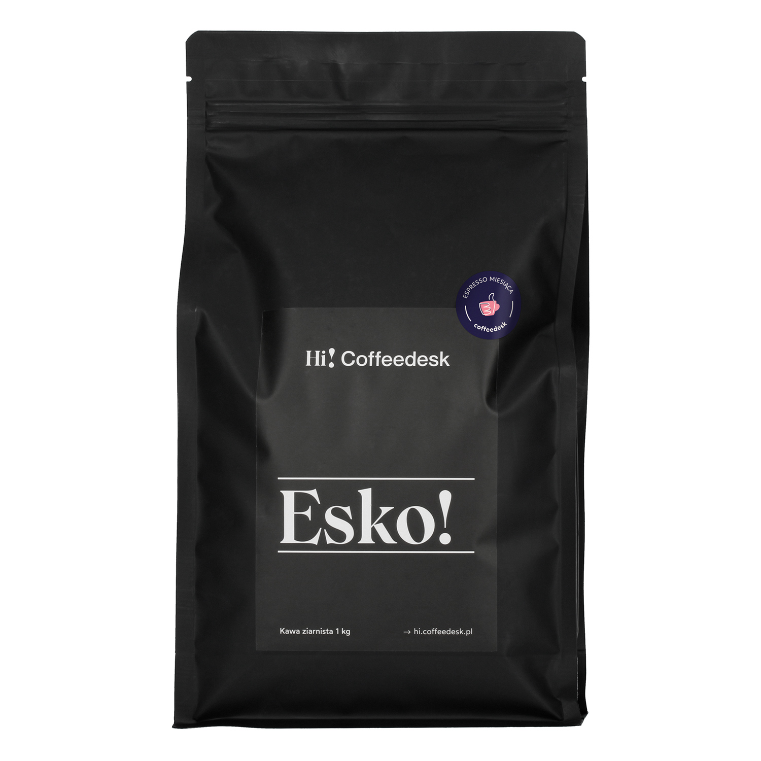 ESPRESSO OF THE MONTH: Hi! Coffeedesk - Esko! Espresso 1kg