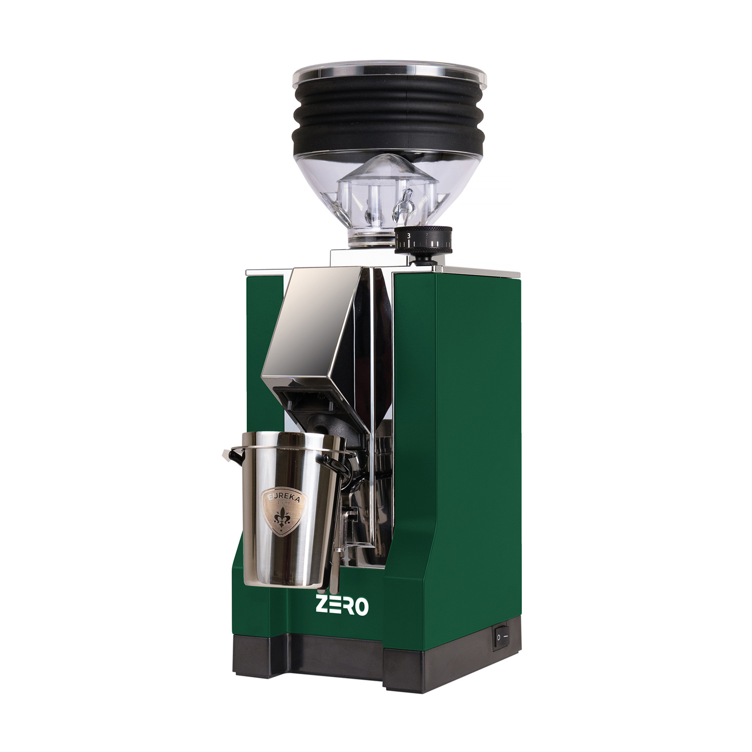 Eureka - Mignon Zero Gourmet Green 16CR - Młynek automatyczny - Ciemnozielony