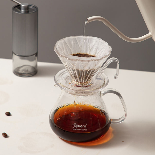 zeroHero - dripper plastikowy Prisma 1-2 fil. - Przezroczysty