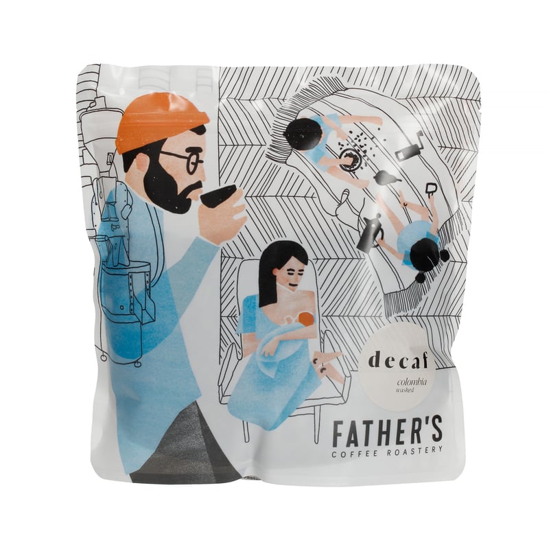 Father's Coffee - Colombia Cauca Washed Decaf Espresso 300g
