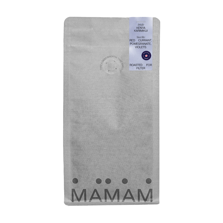 PRZELEW MIESIĄCA: MAMAM - kawa ziarnista Kenia Karimikui Washed Filter 250 g