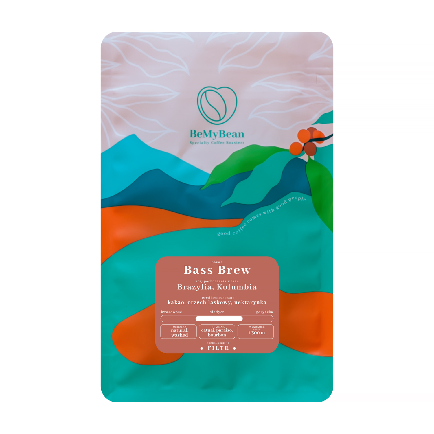 BeMyBean - Bass Brew Blend Filter 1kg