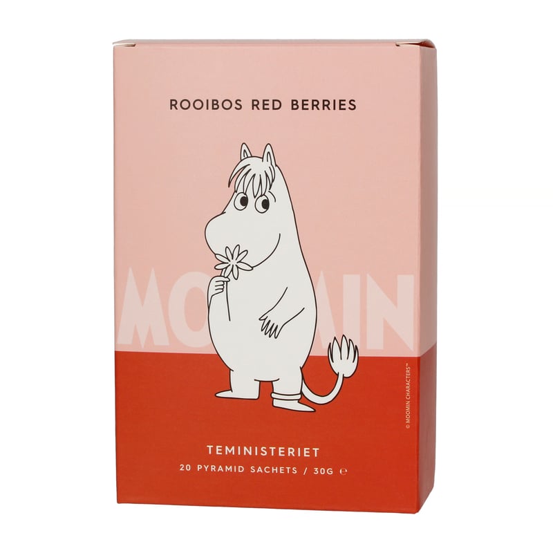Teministeriet - Moomin Rooibos Red Berries - 20 Tea Bags