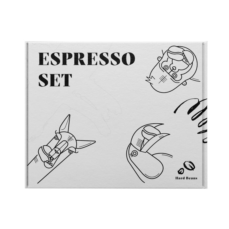 Hard Beans - Zestaw kaw Espresso 4 x 125g