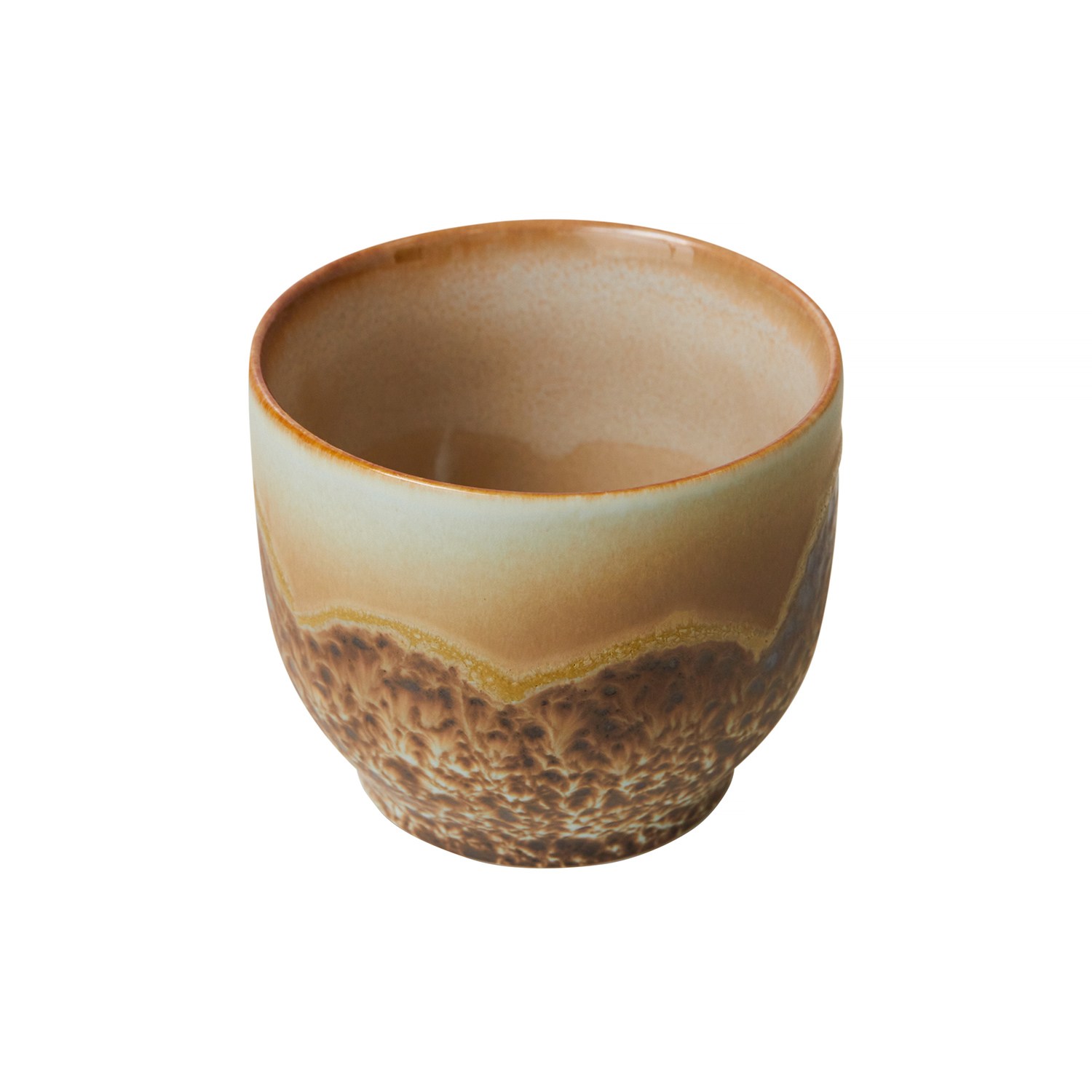 HKliving - 70s Cafe Ceramic Mug Shell 250ml