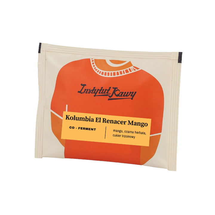 Instytut Kawy - kawa w saszetkach Kolumbia El Renacer Mango - 1 saszetka 12g