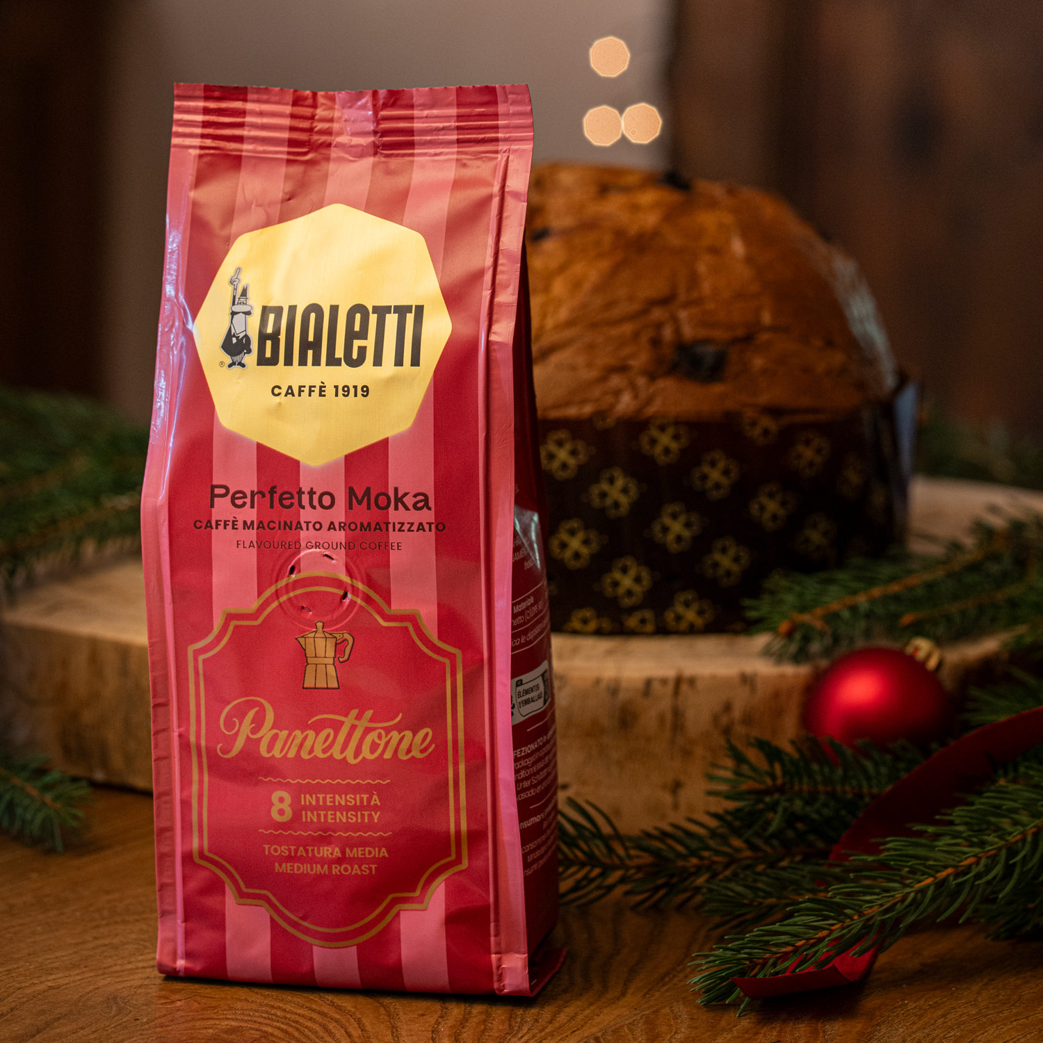 Bialetti - kawa mielona Perfetto Moka Barattolo Panettone 200 g