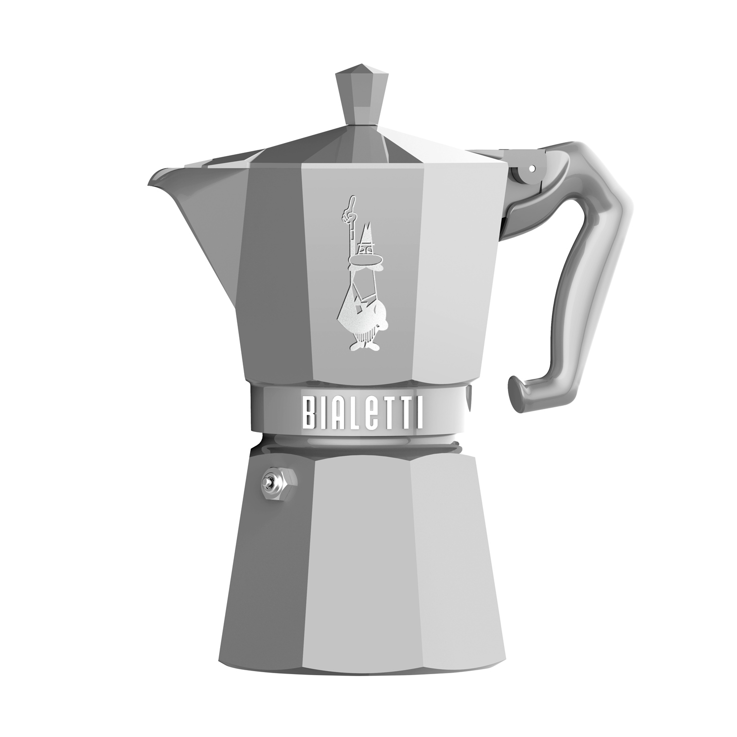 Bialetti - Exclusive - Moka Express 6tz Srebrna